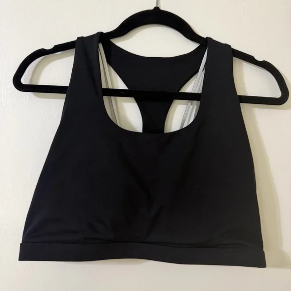 Fabletics The Boost Black Sports Bra Size XL - Picture 1 of 4